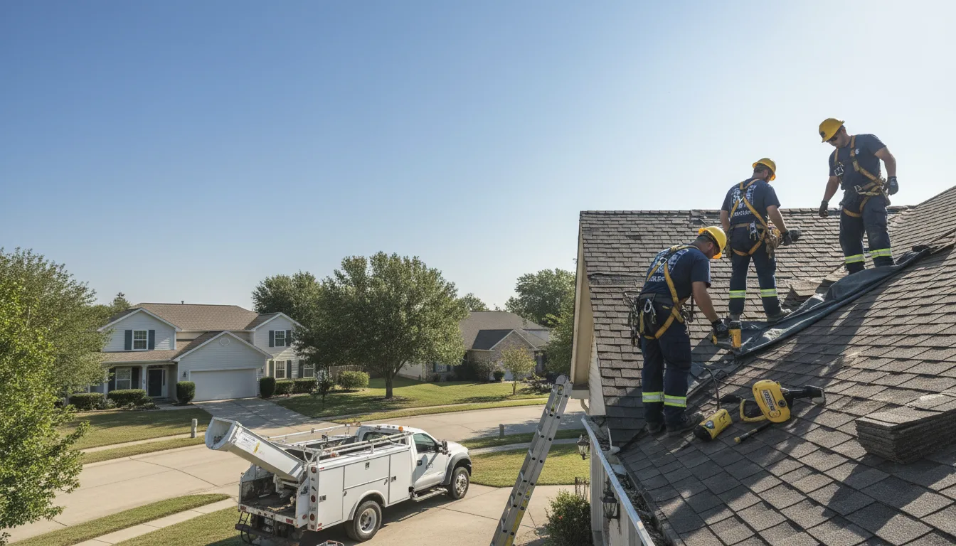 Wind Damage Roof Repair in Rising Fawn, GA